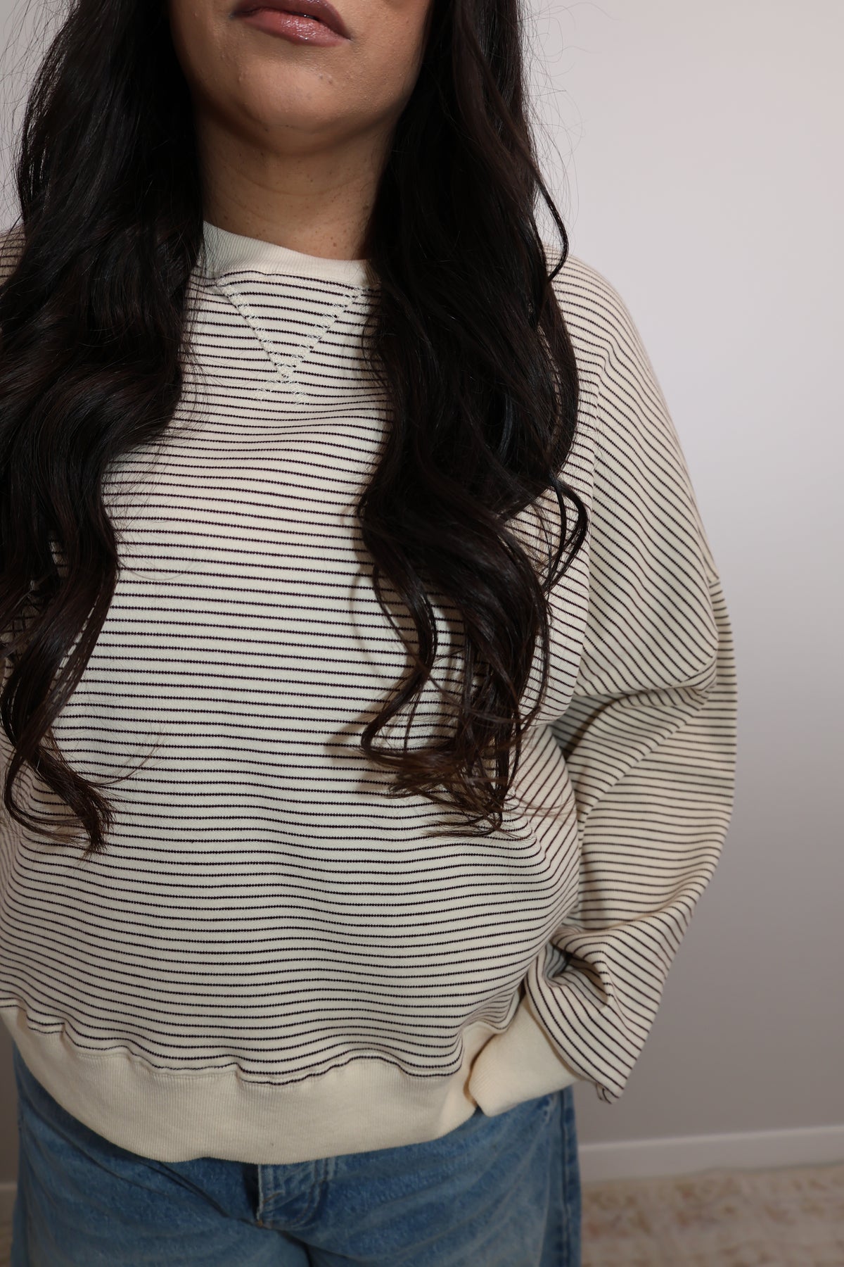 Told You So oversized pullover sweatshirt
