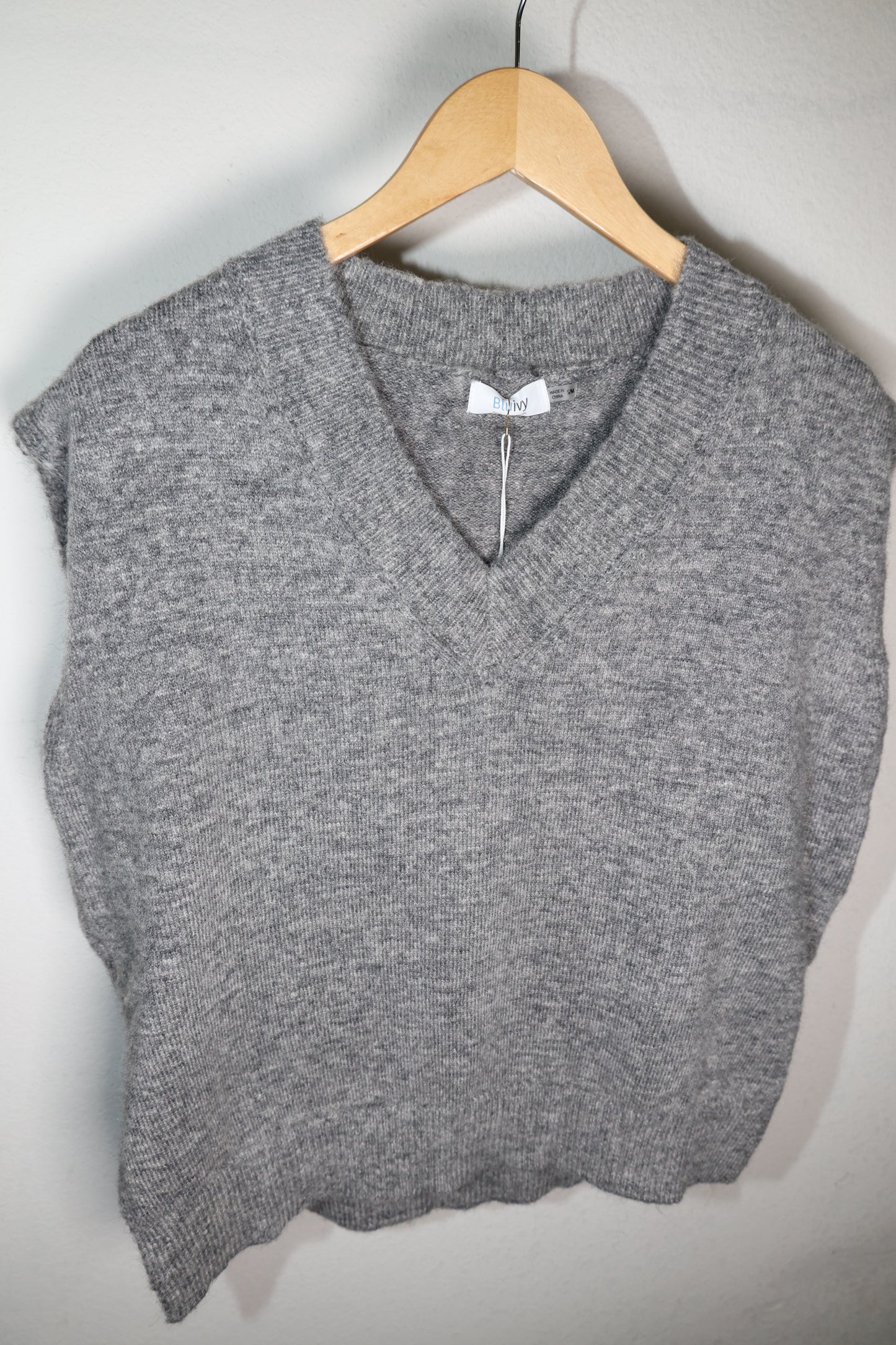 Bluivy - OVERSIZED KNIT VEST