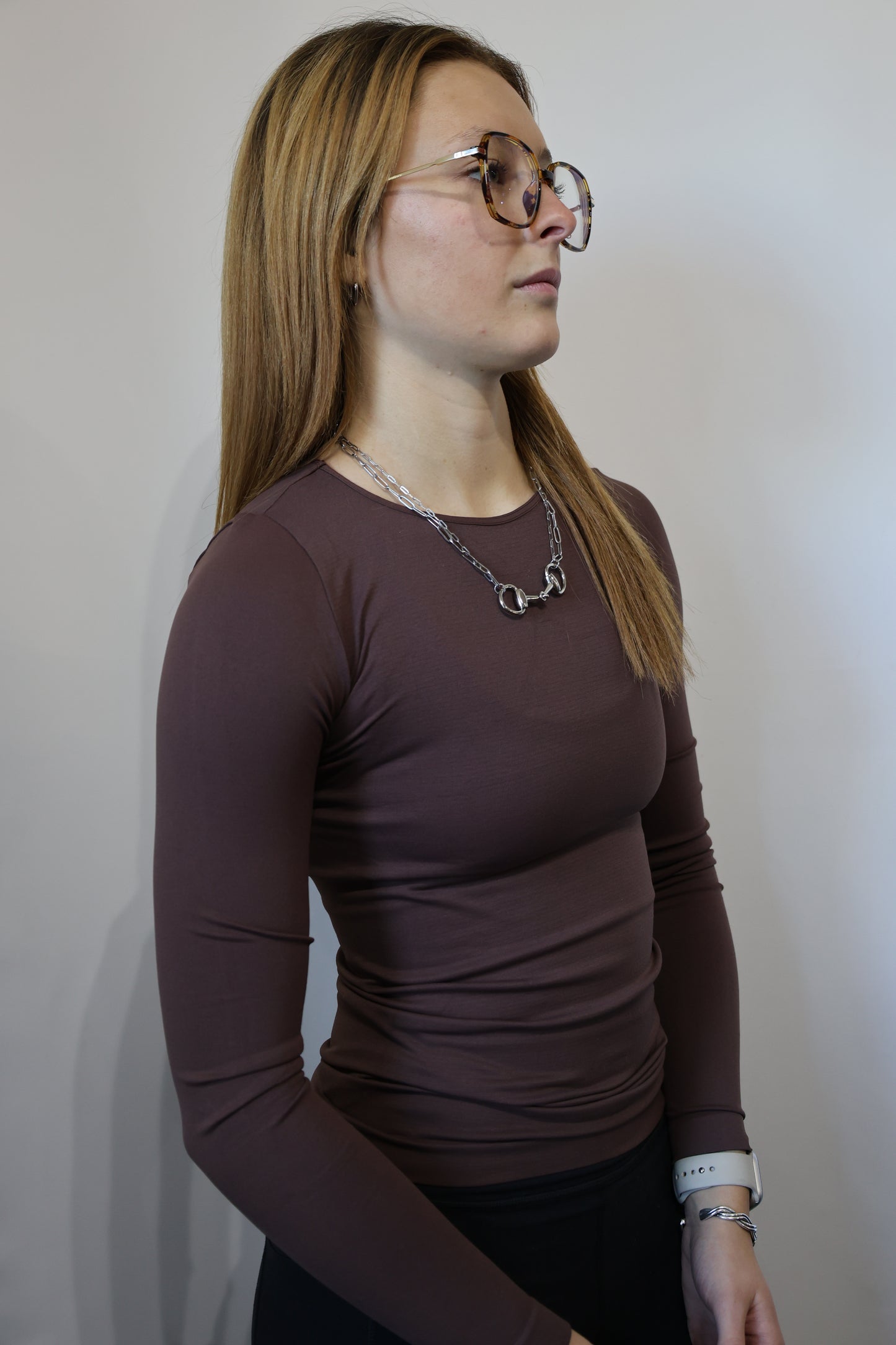 NIKIBIKI - Long Sleeve Crew Neck Top