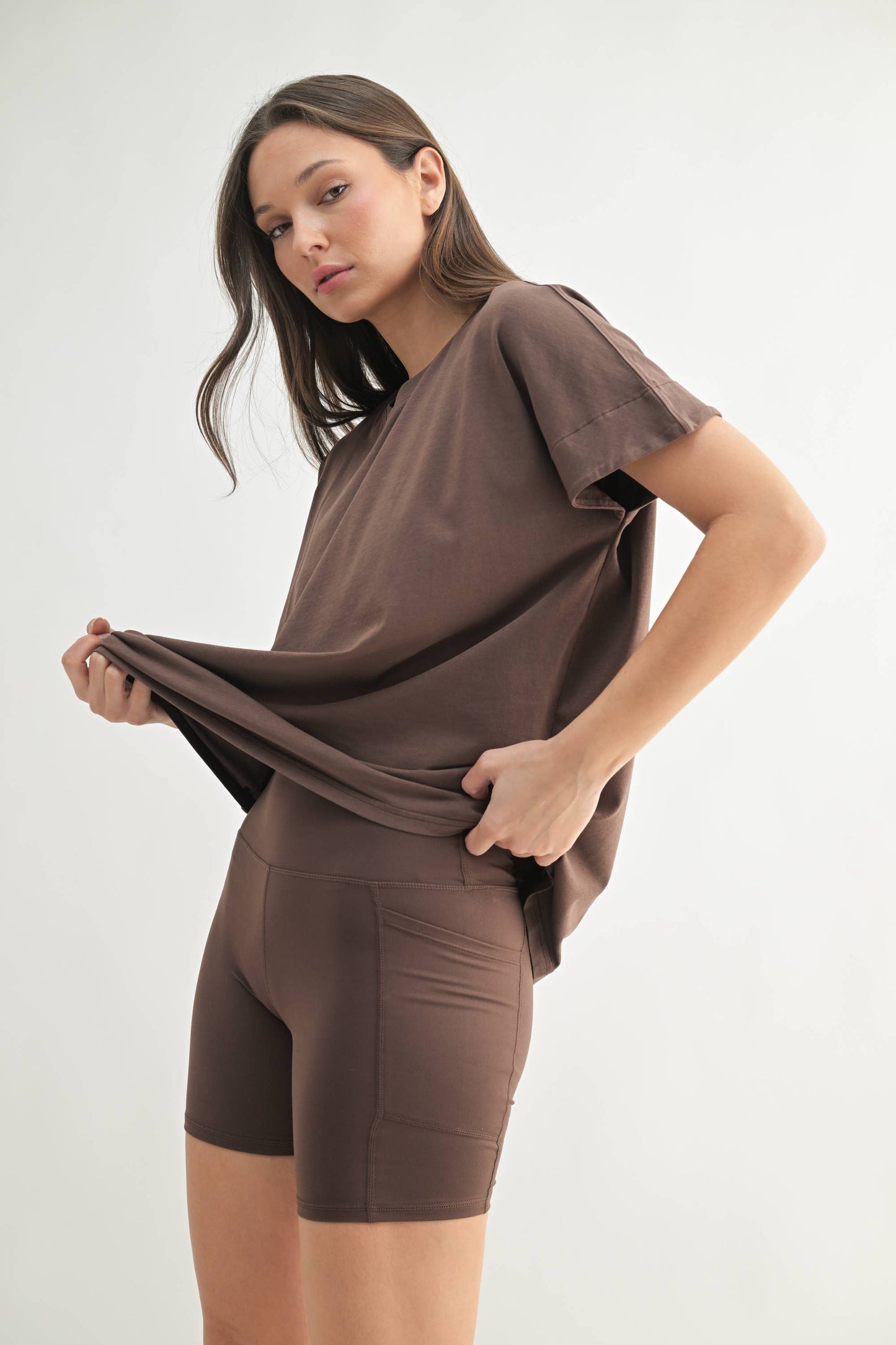 Mono B - Shoreline Pima Cotton Slouchy Tee
