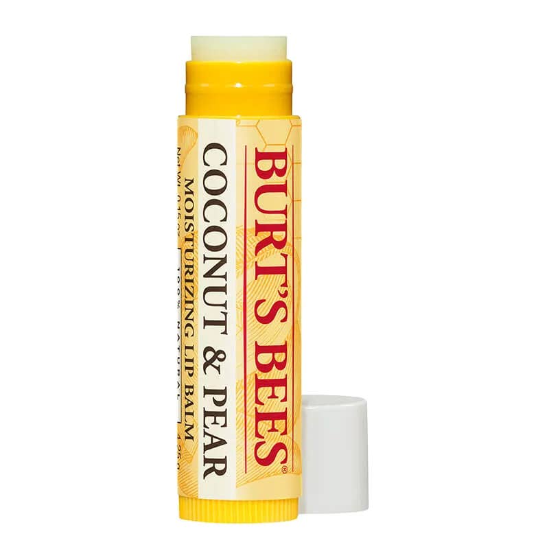 Burt's Bees - Coconut & Pear Lip Balm With Beeswax, Blister Box