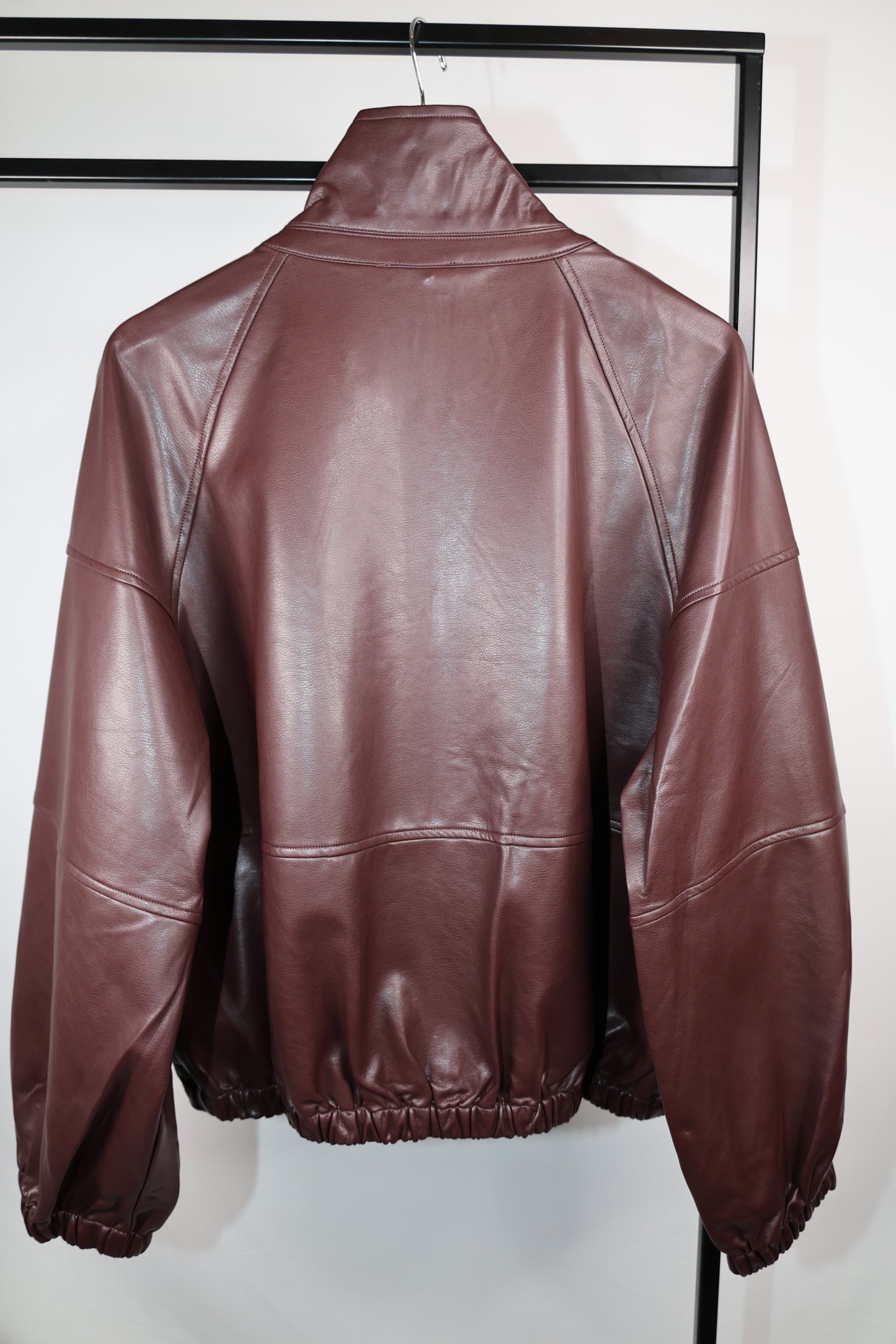 Livin It Up faux leather jacket