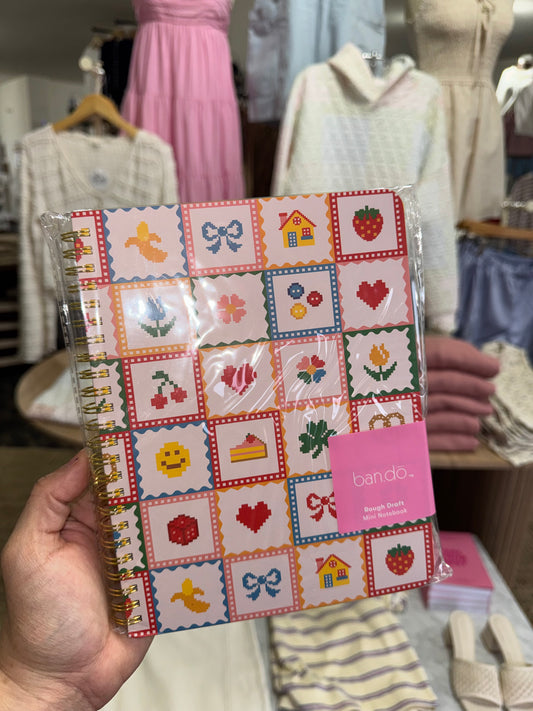 Ban.do - Mini Notebook, Quilt