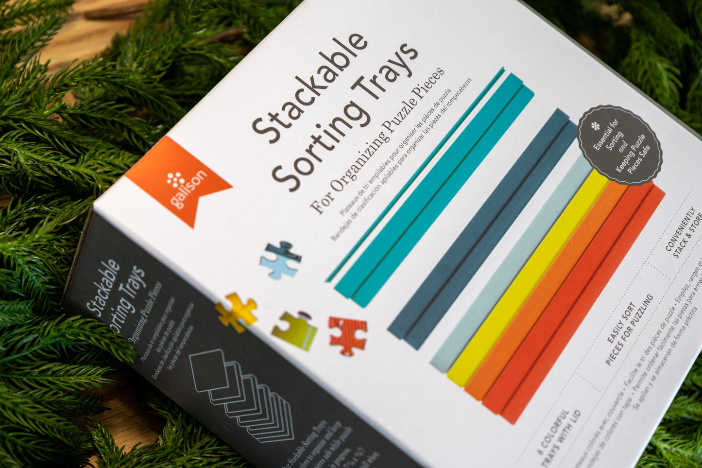 Chronicle Books - Puzzle Sorting Tray Set