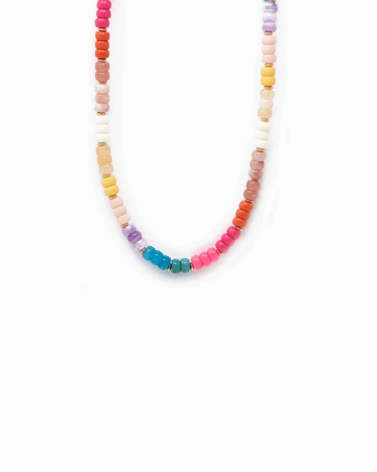Sessori - Multi-Color Beaded Necklace (Multi-Color)