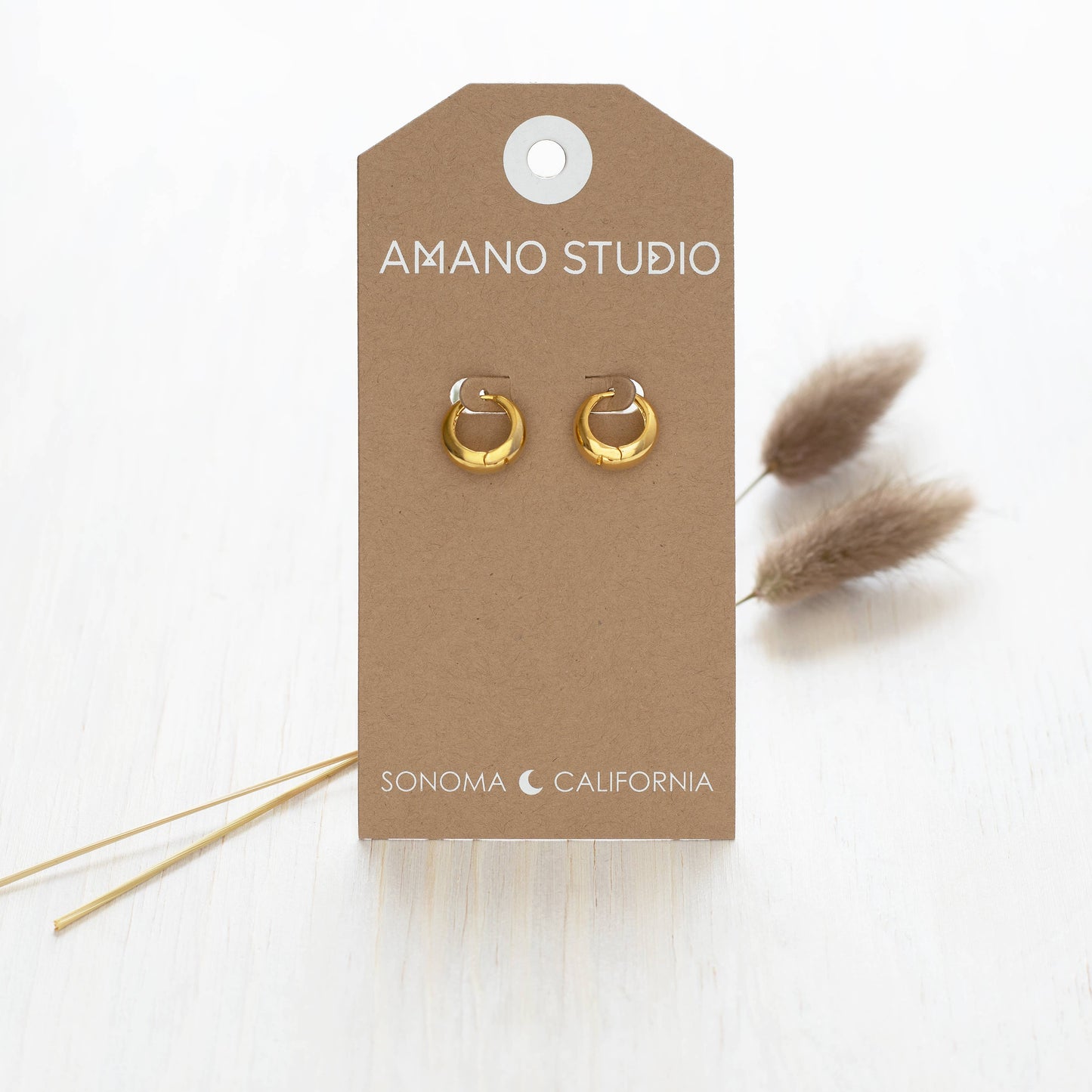 Amano Studio - Sofia Huggie Hoop earrings
