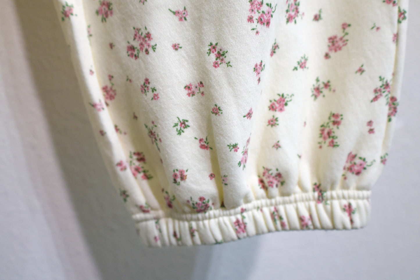 Blu Pepper- Ivory Floral Sweatpants