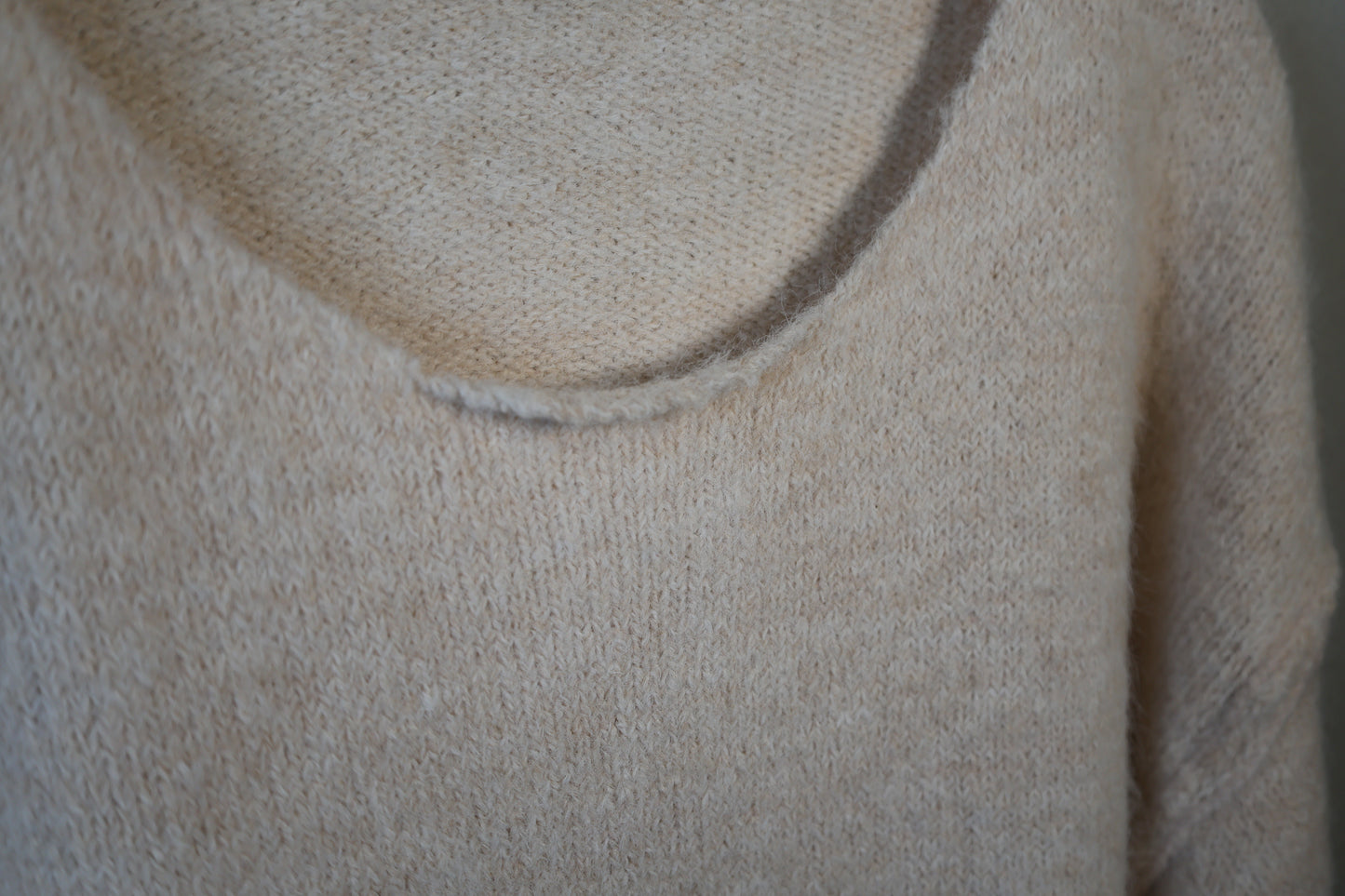 HYFVE - Melange Knit Boat Neck Sweater