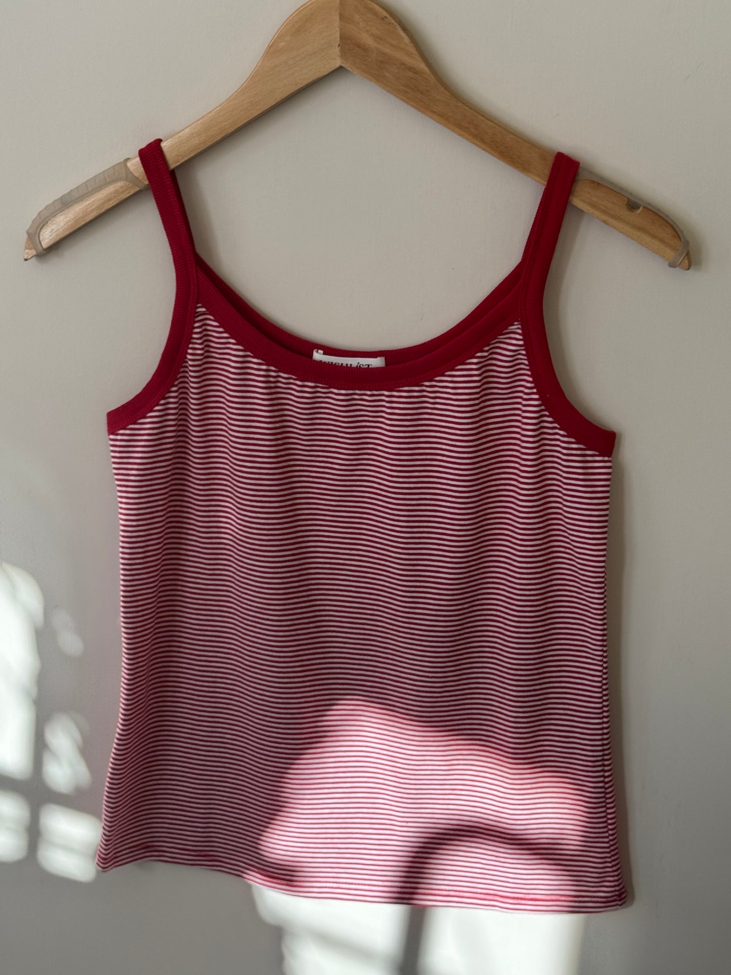 Wishlist - Red/White Striped Tank