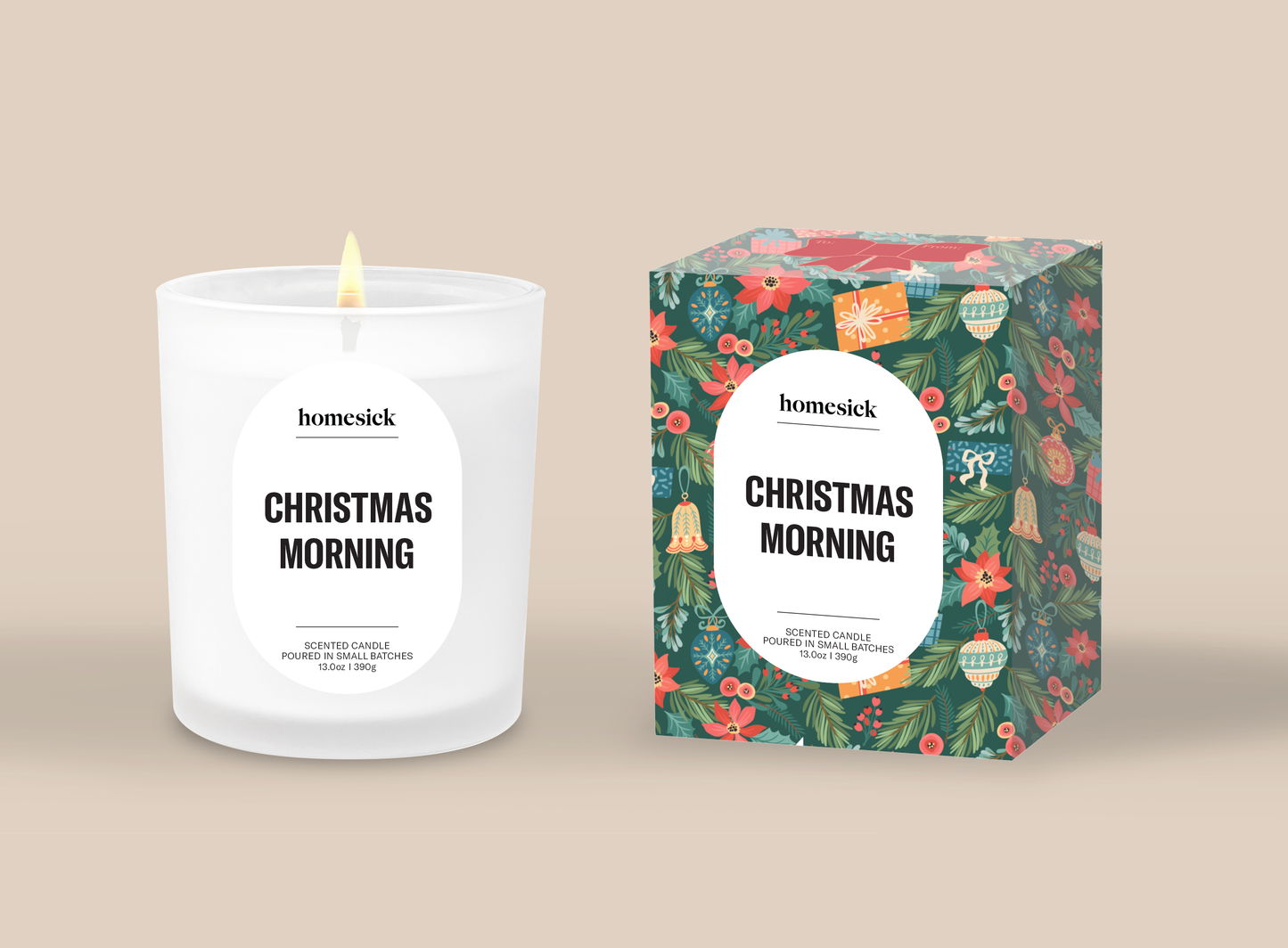 Homesick Candles - Christmas Morning Candle