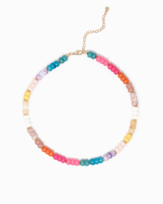 Sessori - Multi-Color Beaded Necklace (Multi-Color)