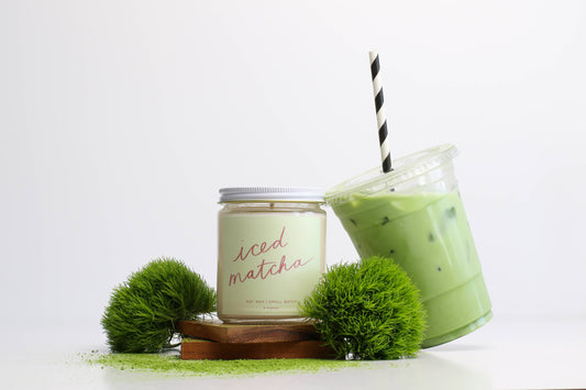 Poured Goods - Iced Matcha - 8 oz Soy Candle