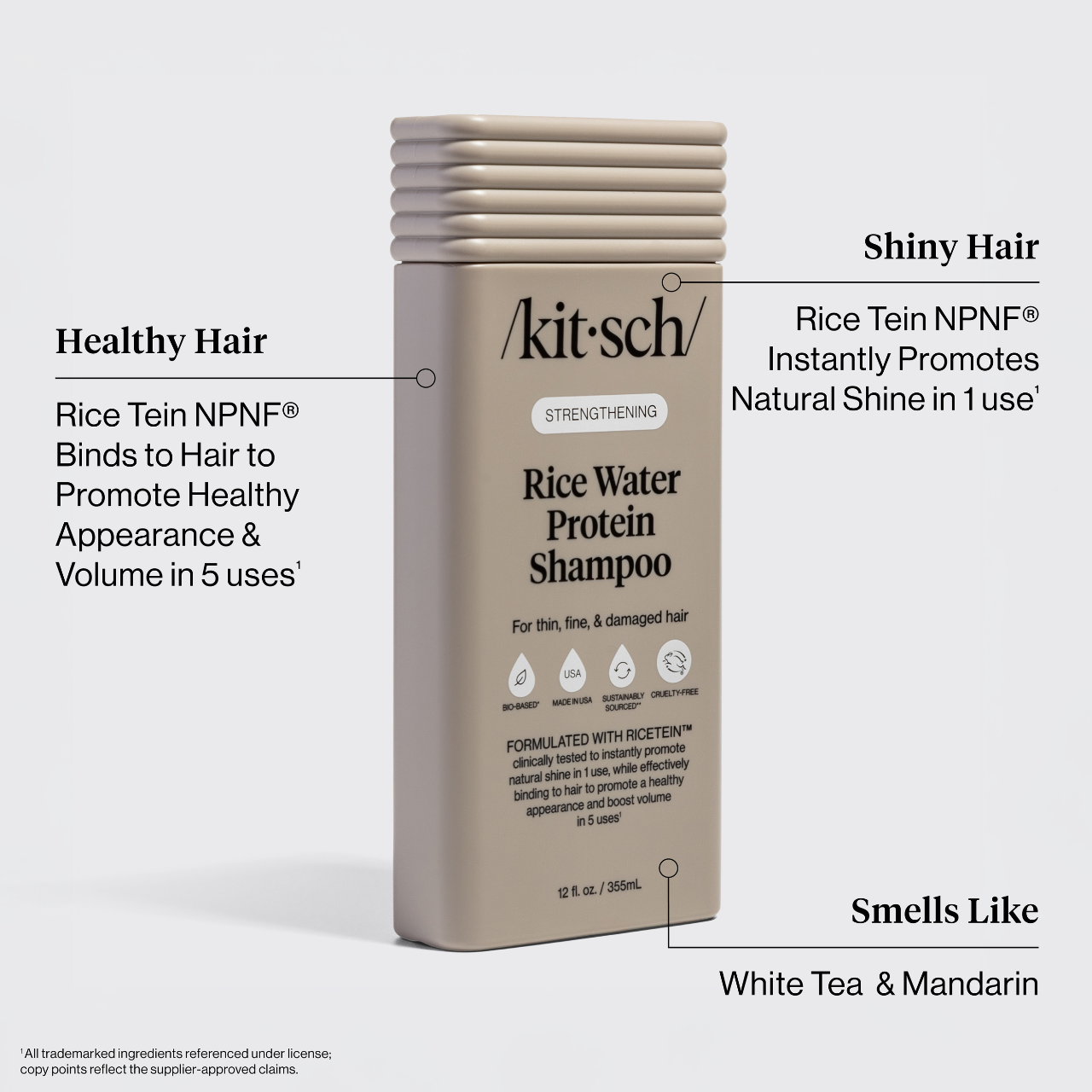 KITSCH - Strengthening Rice Water Shampoo