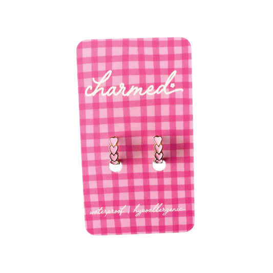 Shop Charmed Co - The Heart Hoop | Hypoallergenic & Click-In