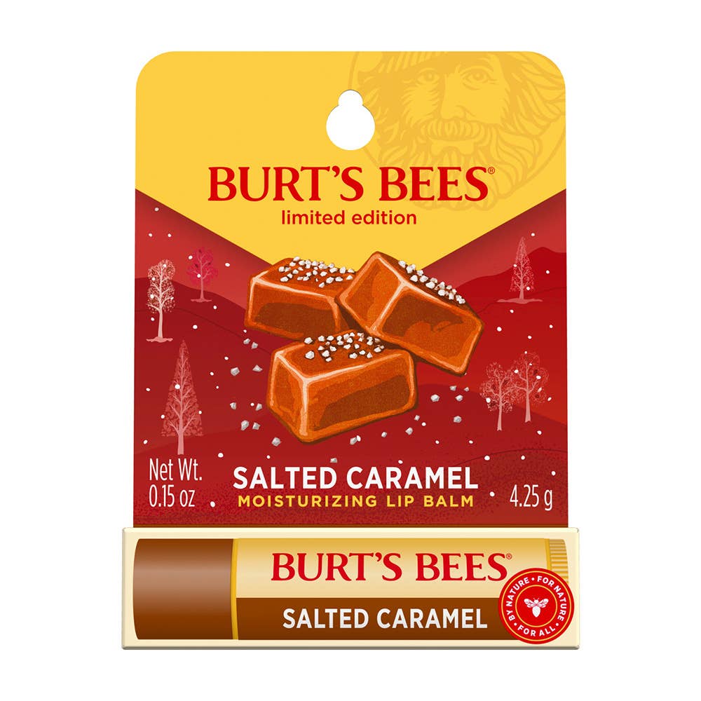 Burt's Bees - Holiday Salted Caramel Lip Balm 0.15 Oz. Blister Box