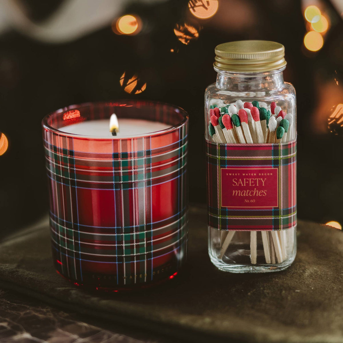 Sweet Water Decor - *NEW* Warm and Cozy 12 oz Boxed Soy Candle - Christmas Gifts