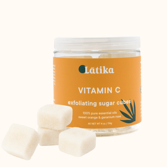 Latika Beauty - Vitamin C - Sugar Scrub Cubes 🍊