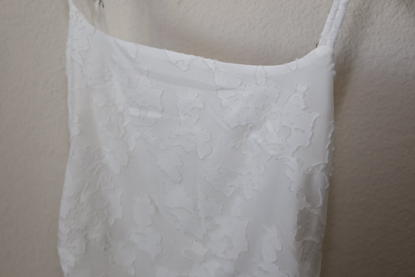 Able Maxi fitted texture dress