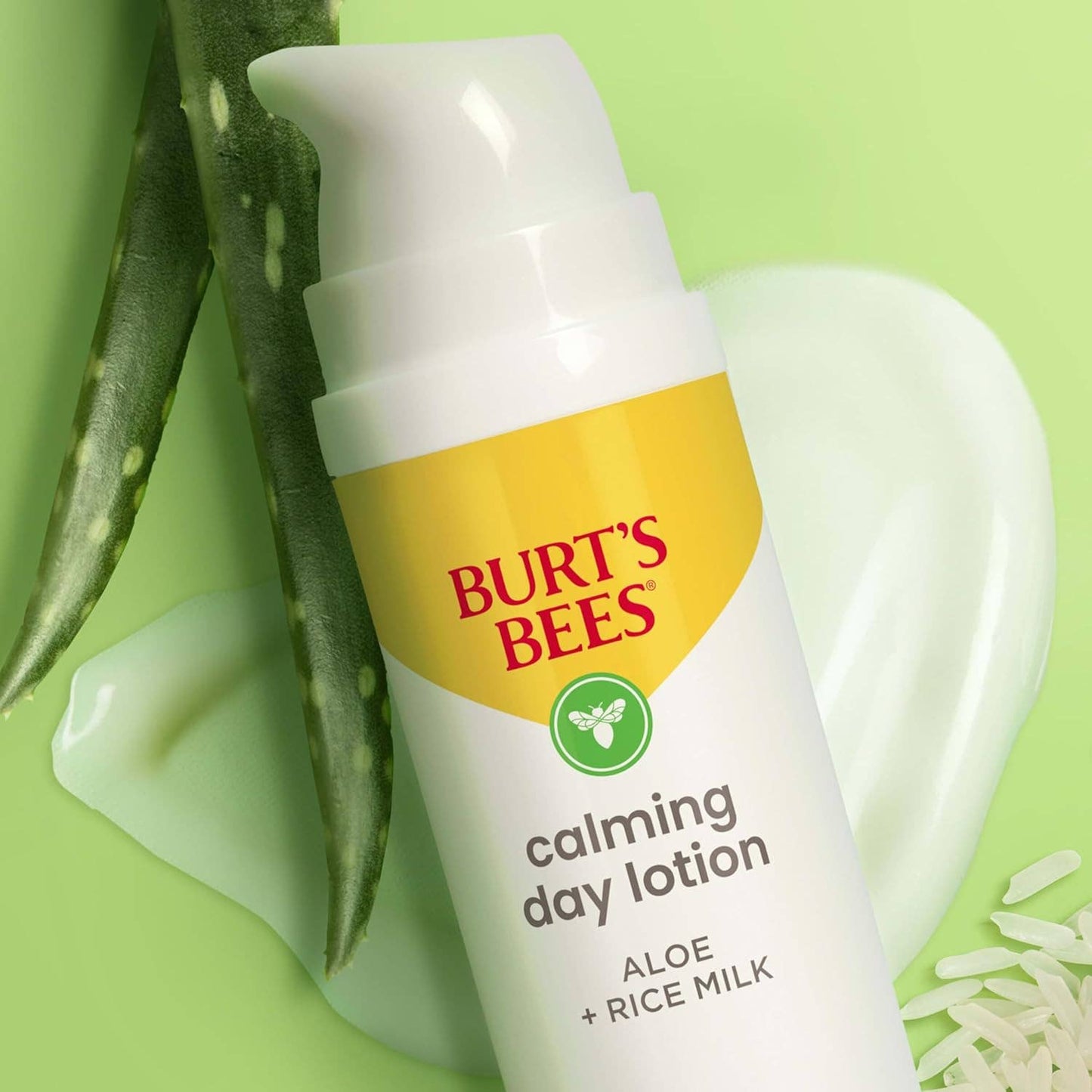 Burt's Bees - Calming Day Lotion Sensitive Solutions With Aloe + Rice Milk