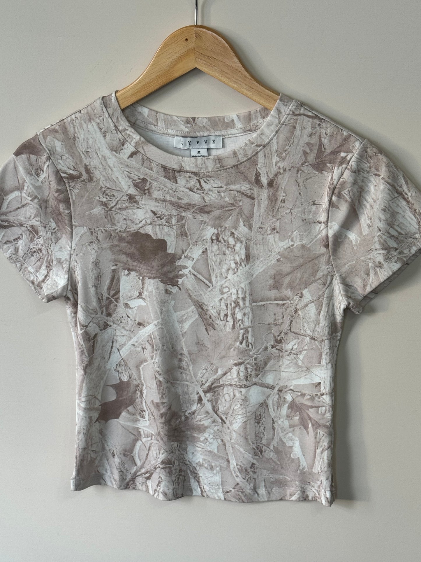 Hyfve - Washed Camo Baby Tee