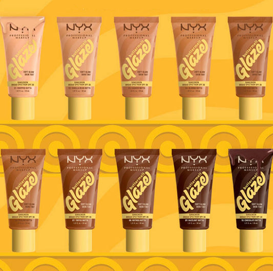 NYX Buttermelt Glaze soft glow skin tint SPF 30