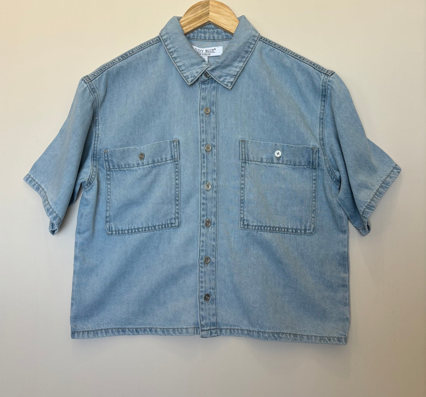 Judy Blue Jeans - Boxy Featherweight Work Shirt