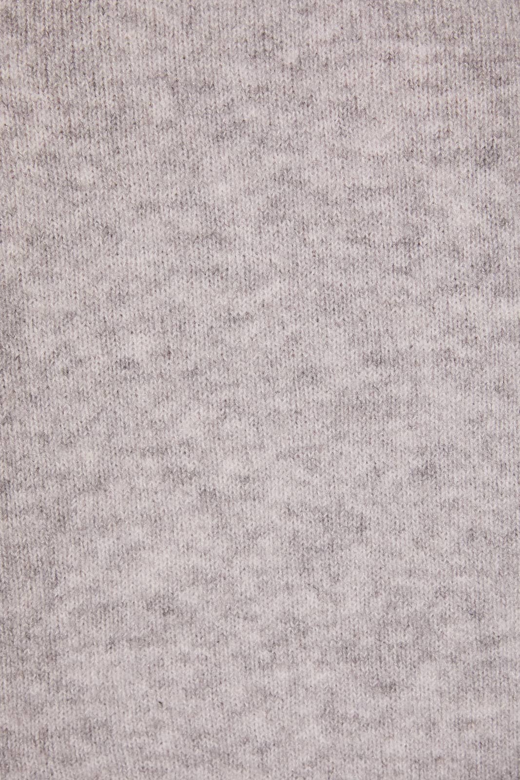 LE LIS - SHORT SLEEVE CREW NECK BOXY LIGHT WEIGHT SWEATER TOP