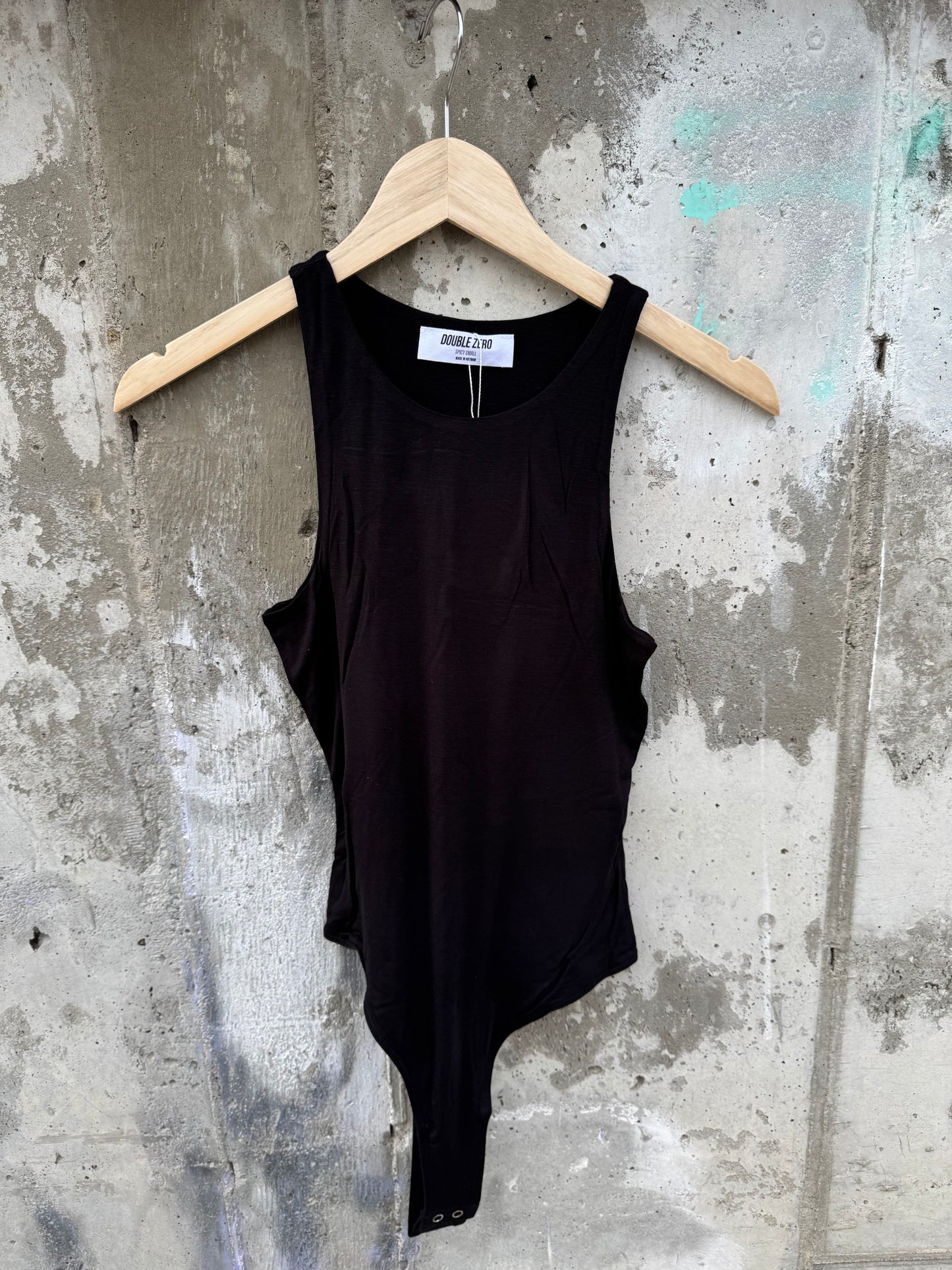 Double Zero - Sleeveless Tank Top Bodysuit