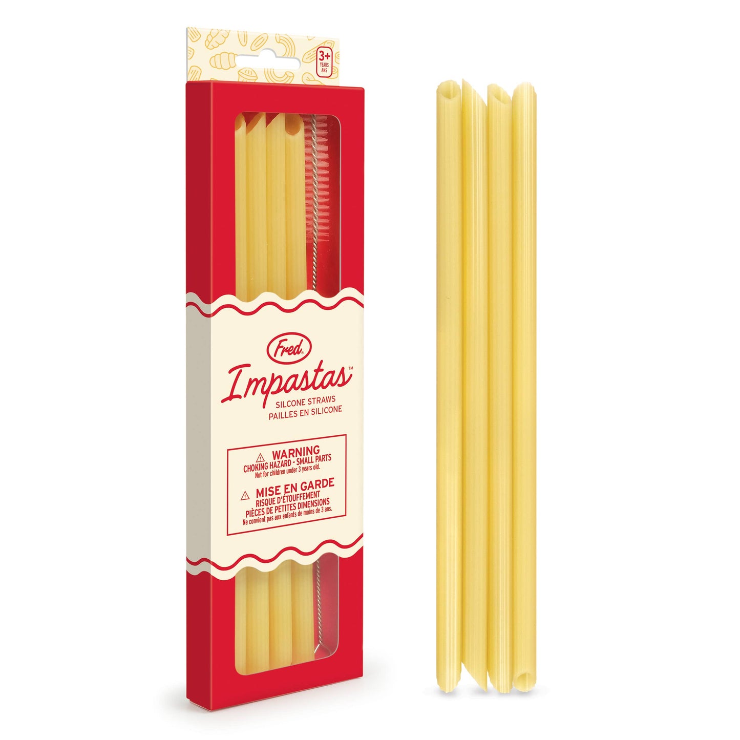 Fred & Friends - IMPASTAS Silicone Pasta Straws