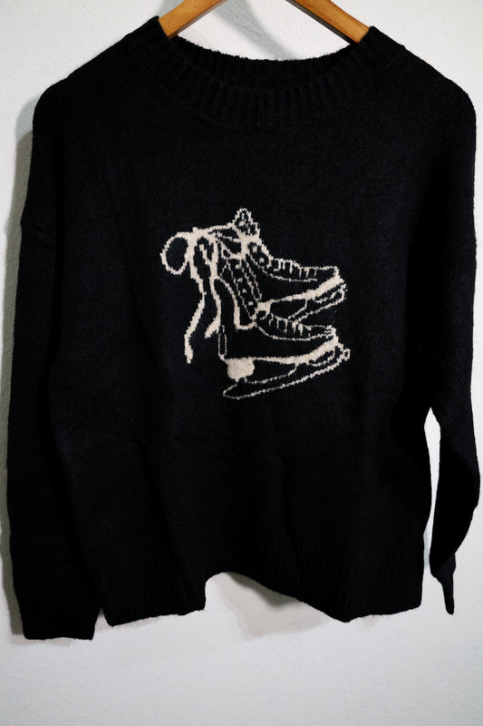 The Workshop Studio - ICE SKATE JACQUARD KNIT PULLOVER SWEATER