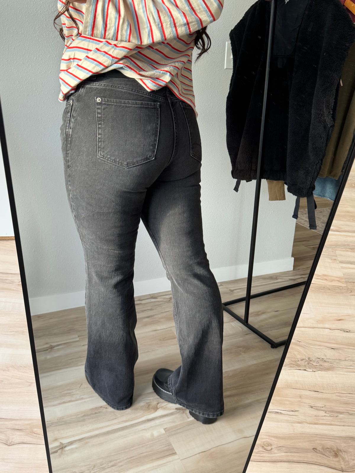 Double Knot High Rise Straight Jean