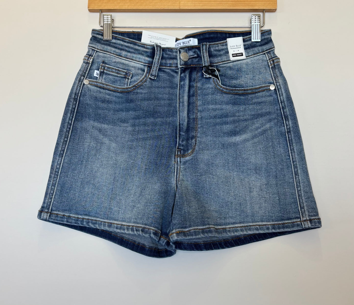 Judy Blue Jeans - High Waisted Slim Denim Shorts