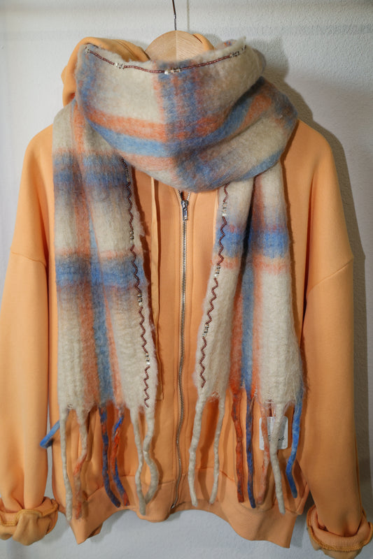 Free People Highland Plaid scarf