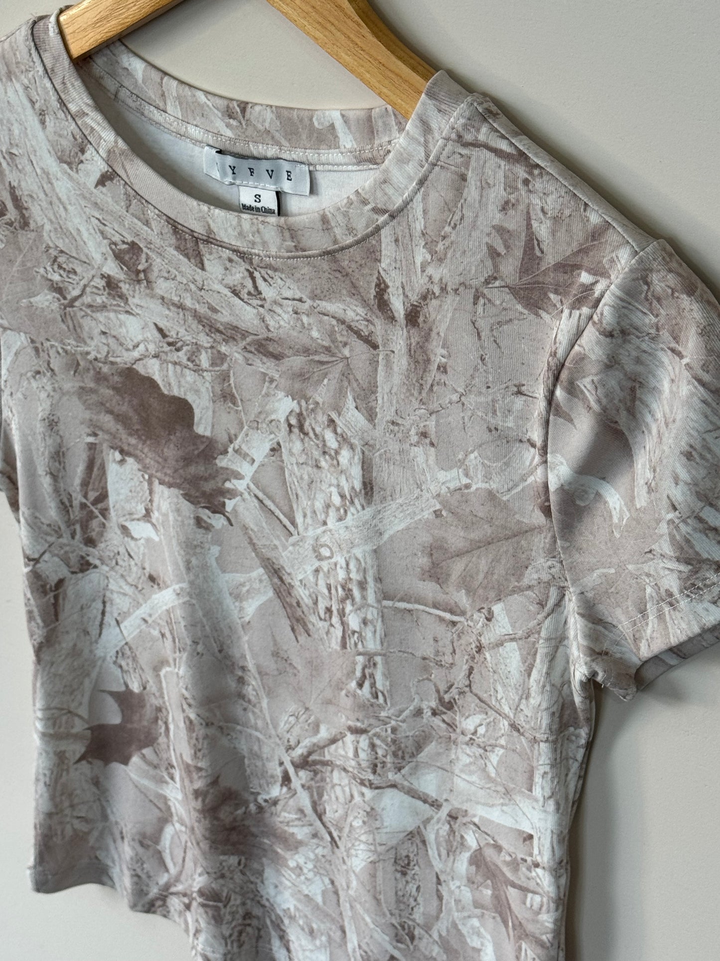 Hyfve - Washed Camo Baby Tee