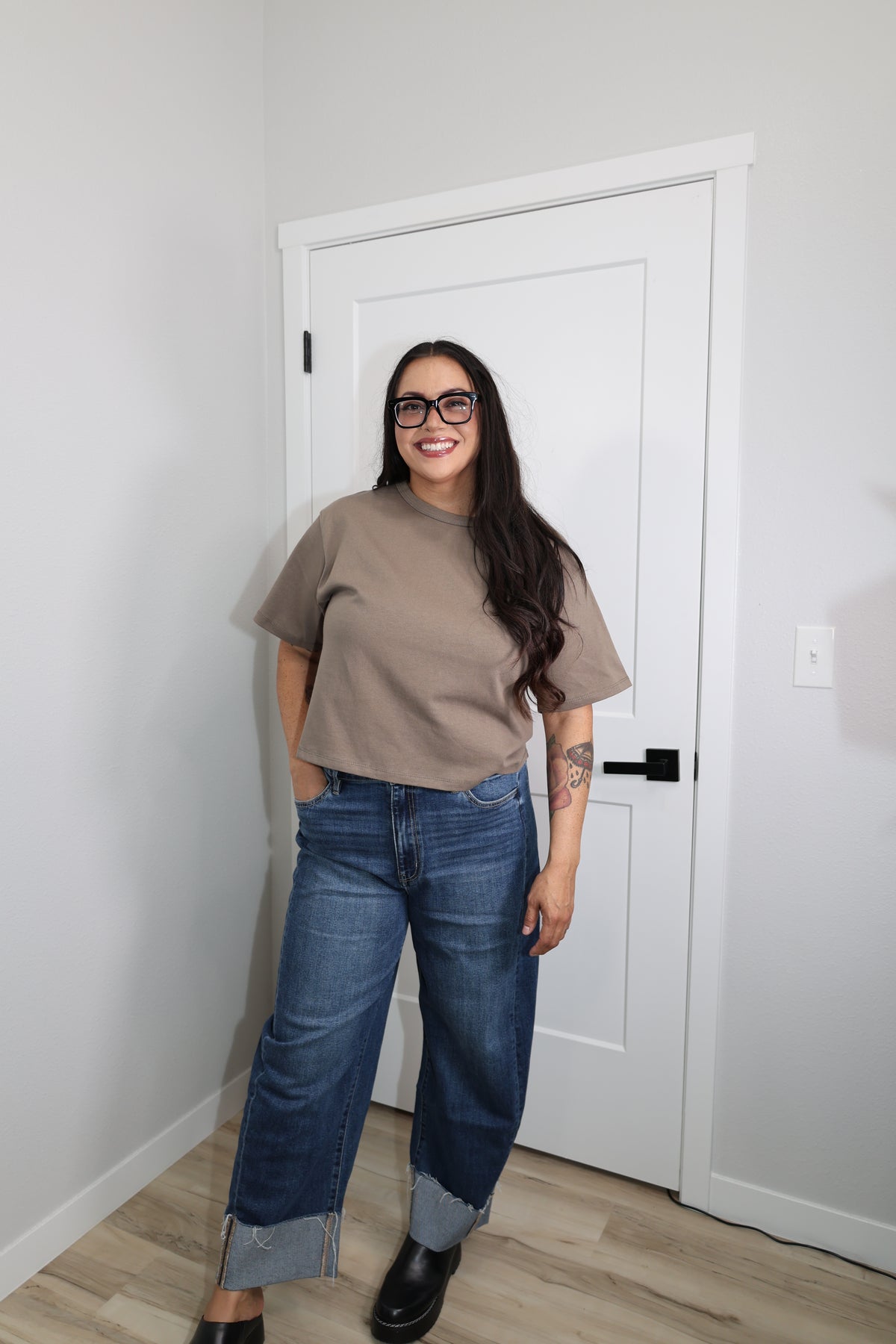 Had A Feeling short sleeve knitted top