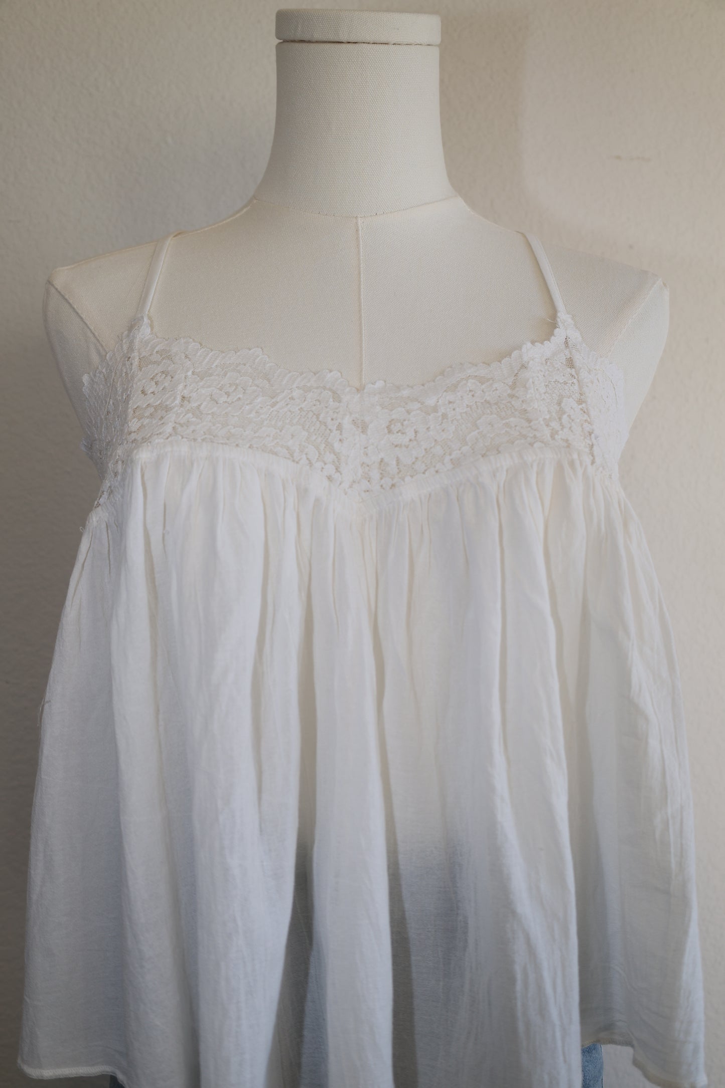 Free People lace cami top