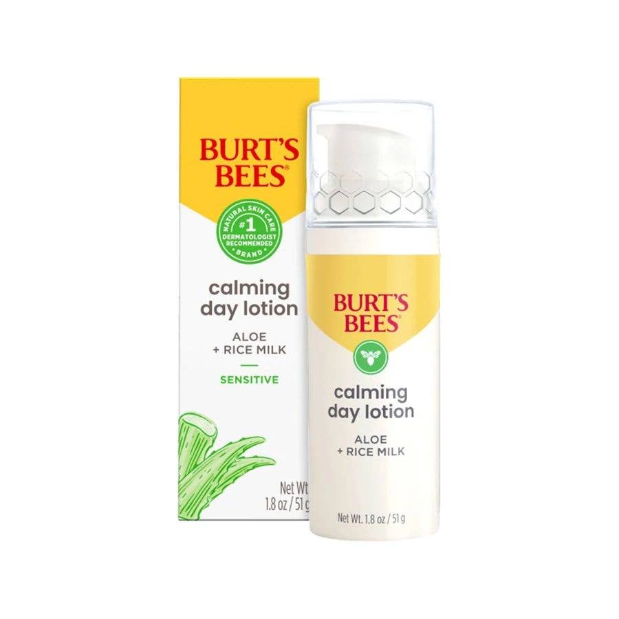 Burt's Bees - Calming Day Lotion Sensitive Solutions With Aloe + Rice Milk