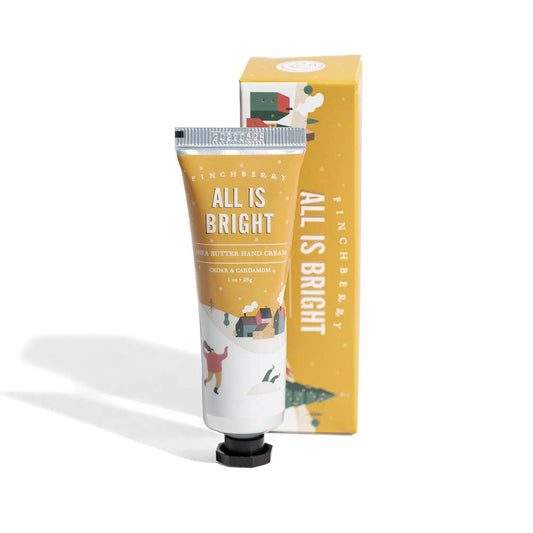 FinchBerry - All is Bright Hydrating Nourishing Holiday Travel Hand Cream