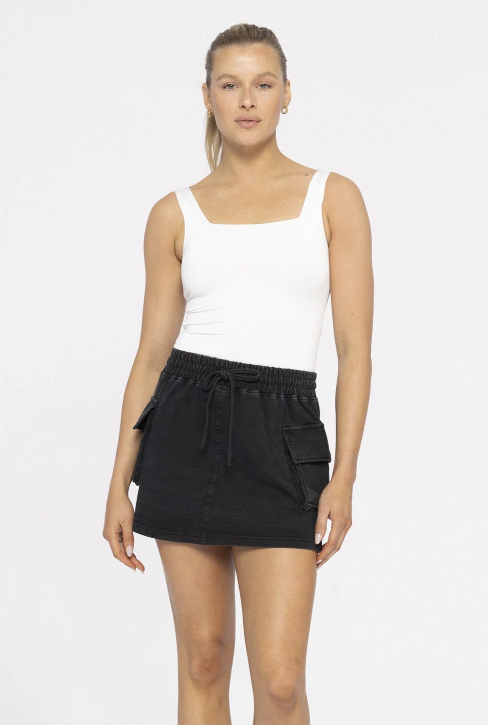 Mono B - Shine On Square Neck Bodysuit