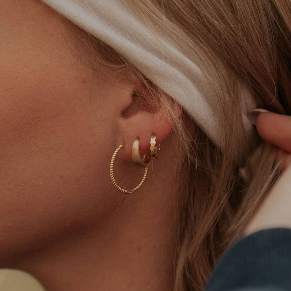 Mauve Jewelry Co. - Tessa Hoops