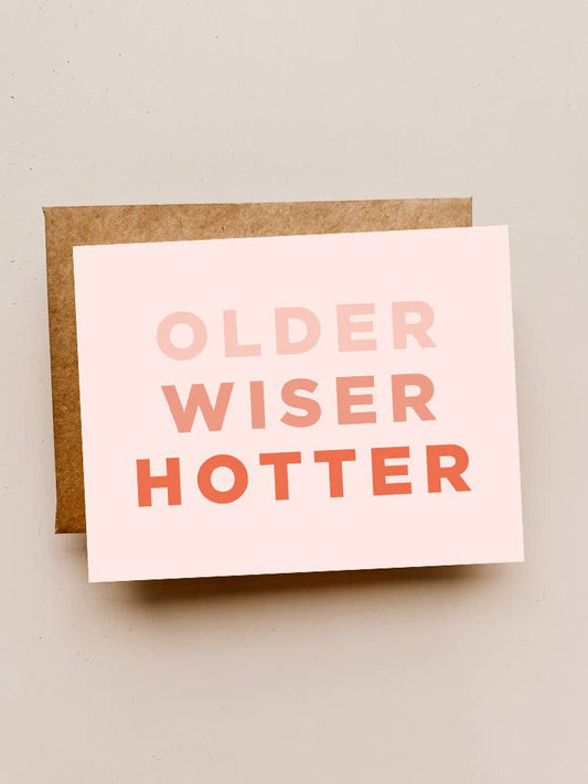 Maddon and Co - Older Wiser Hotter Card