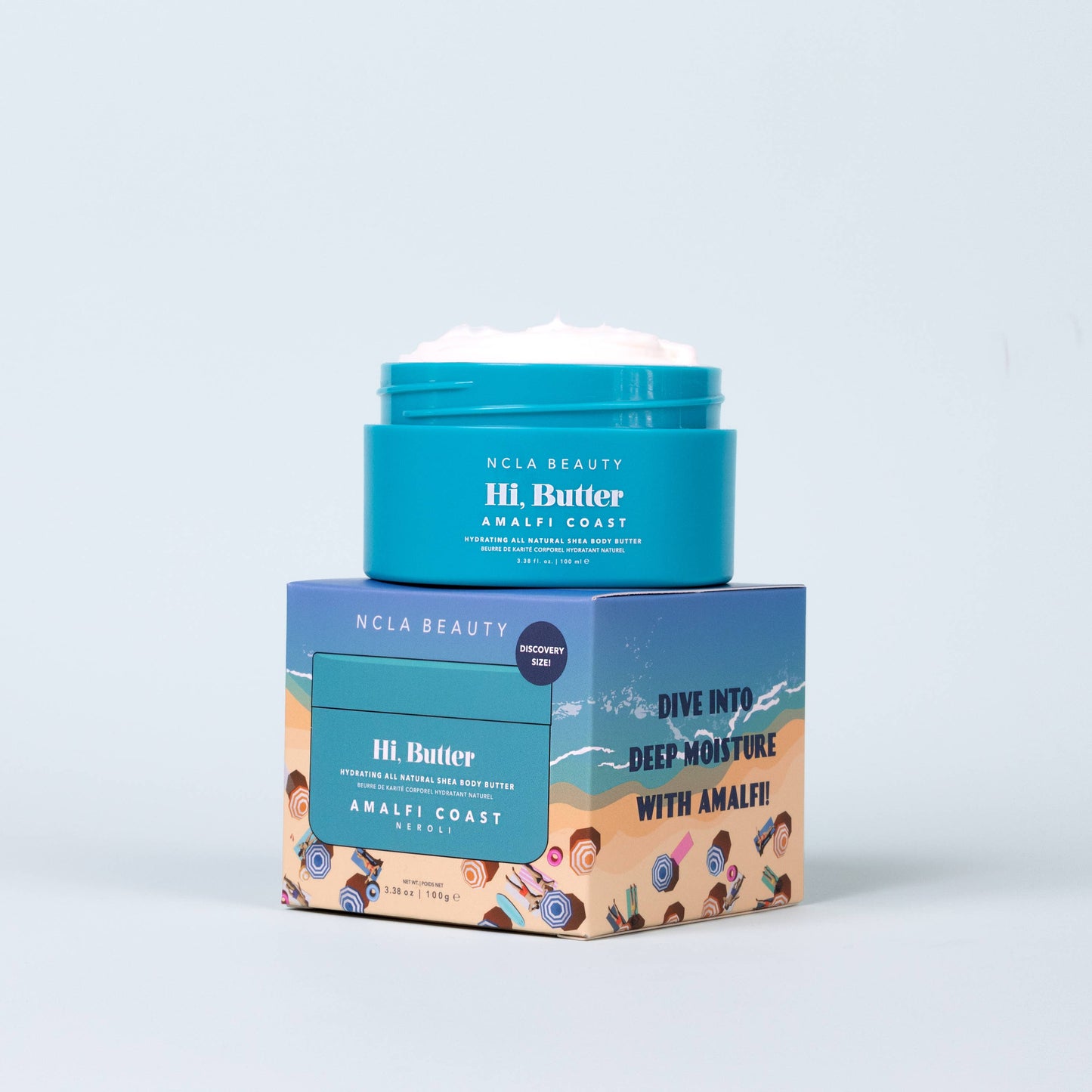 NCLA Beauty - Hi, Butter Shea Body Butter - Amalfi Coast Discovery Size