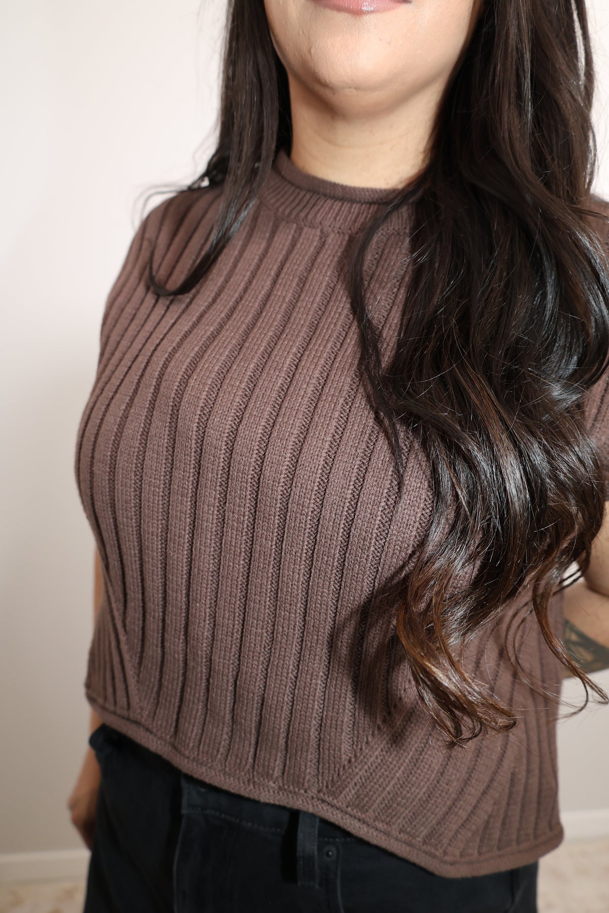 Hang In There, Baby ribbed sweater vest