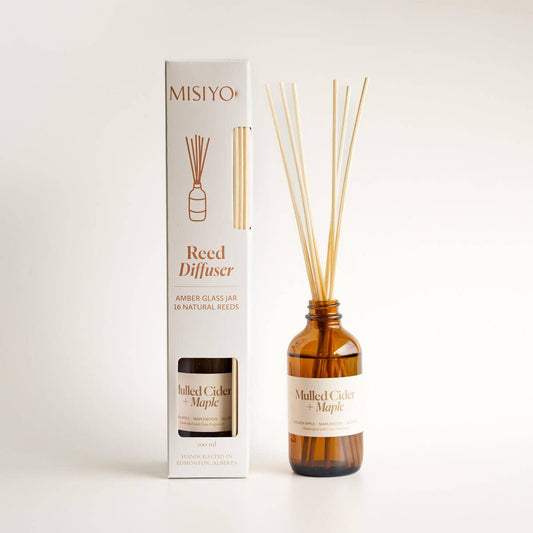 Misiyo Candle Co - Mulled Cider + Maple Reed Diffuser