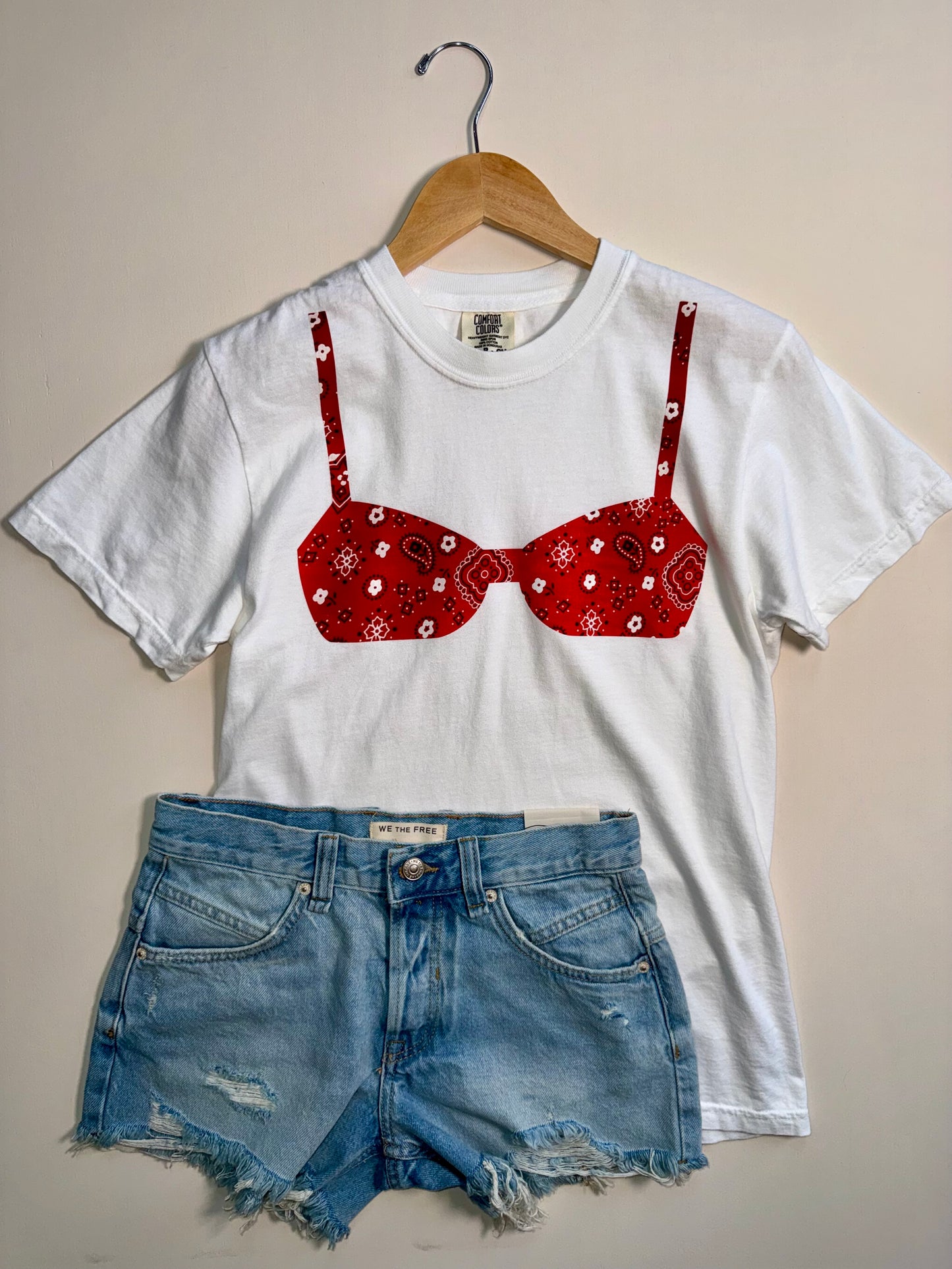 Jules Co. - Bandana Bikini Top Tee
