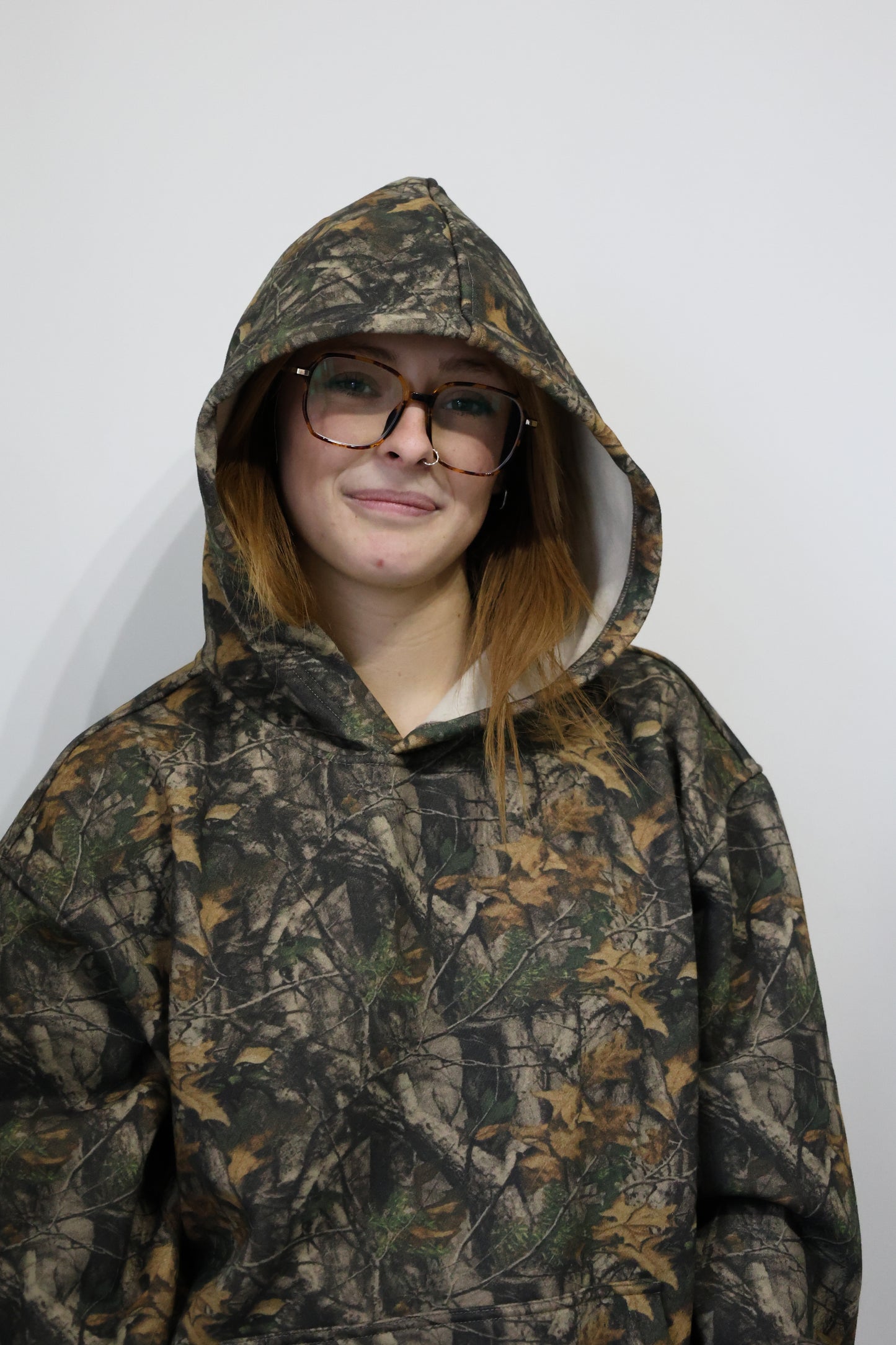 TICTOC - BAYOU Dark Woodland Camo Lounge Fleece Classic Hoodie