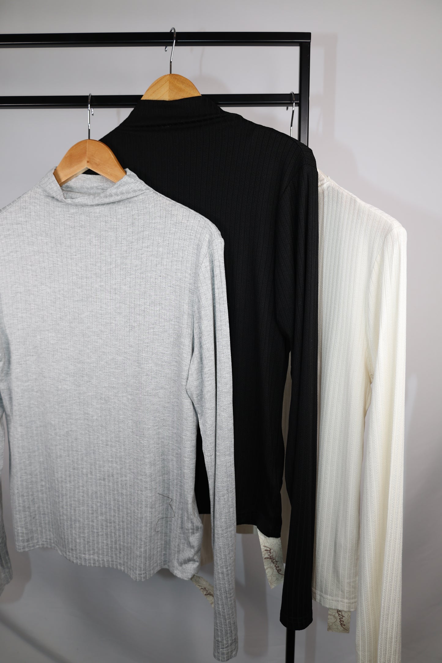 Come Find Me mock neck long sleeve top