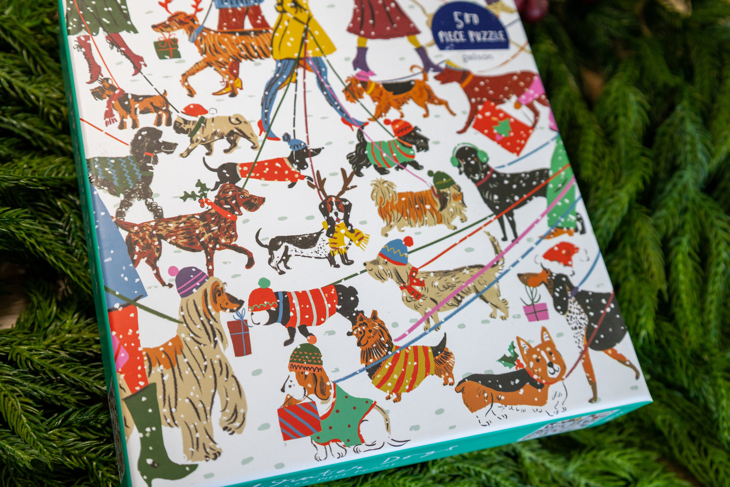 Chronicle Books - Winter Dogs 500 Piece Puzzle