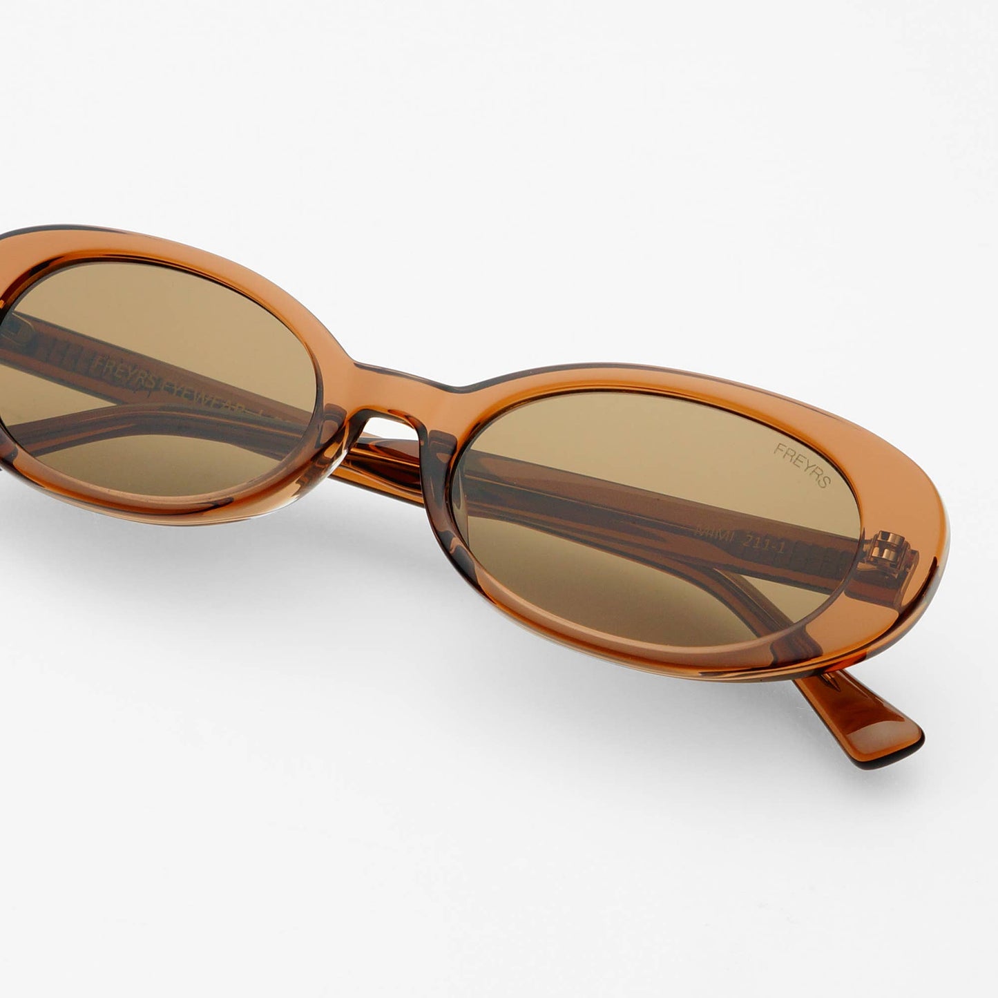 FREYRS Eyewear - Mimi Acetate Oval Sunglasses
