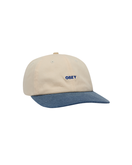 OBEY Clothing - 2 Tone Bold 6 Panel Strapback